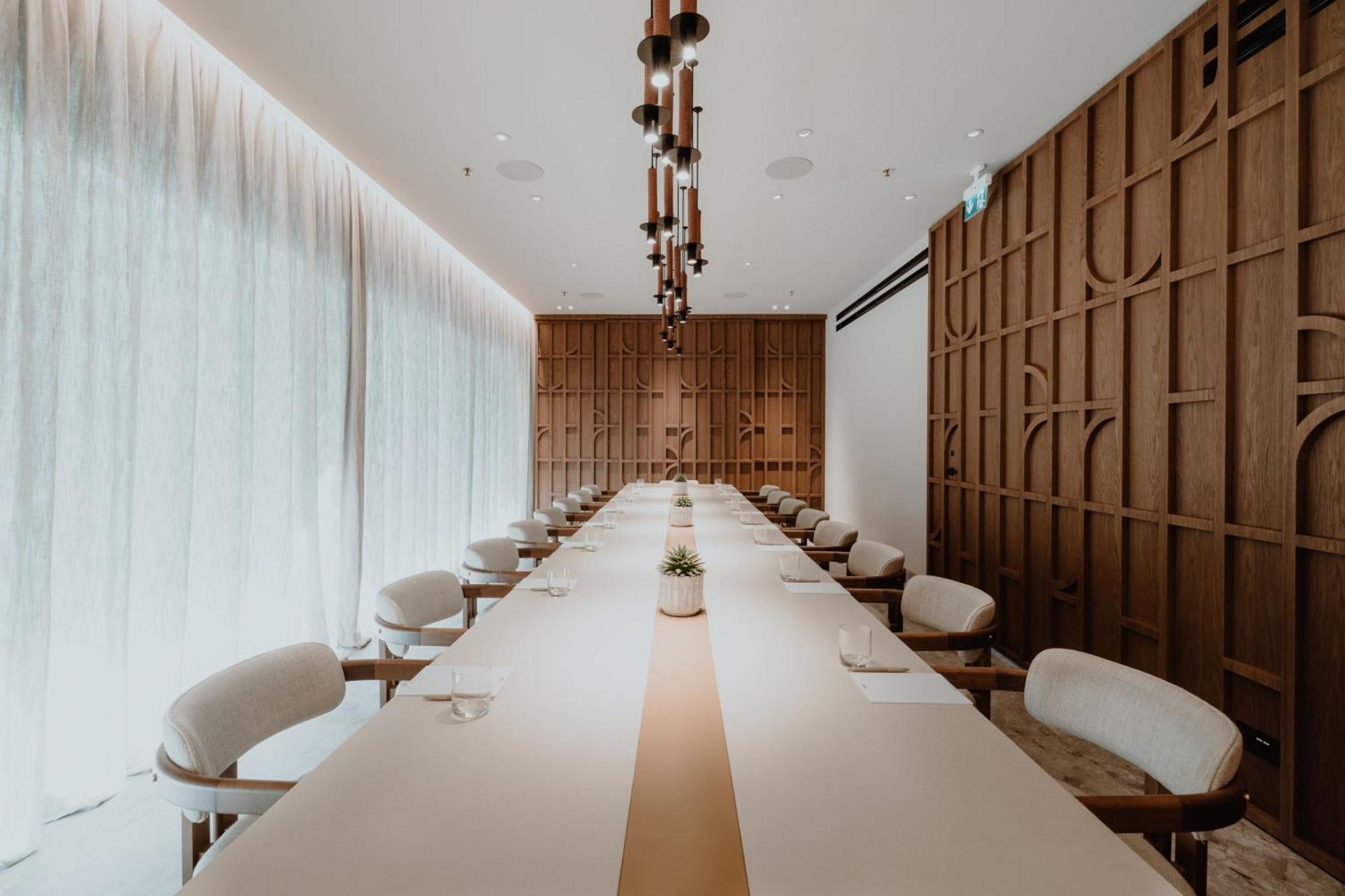Monasty, Thessaloniki, Autograph Collection Hotel Exterior foto The dining room at the restaurant