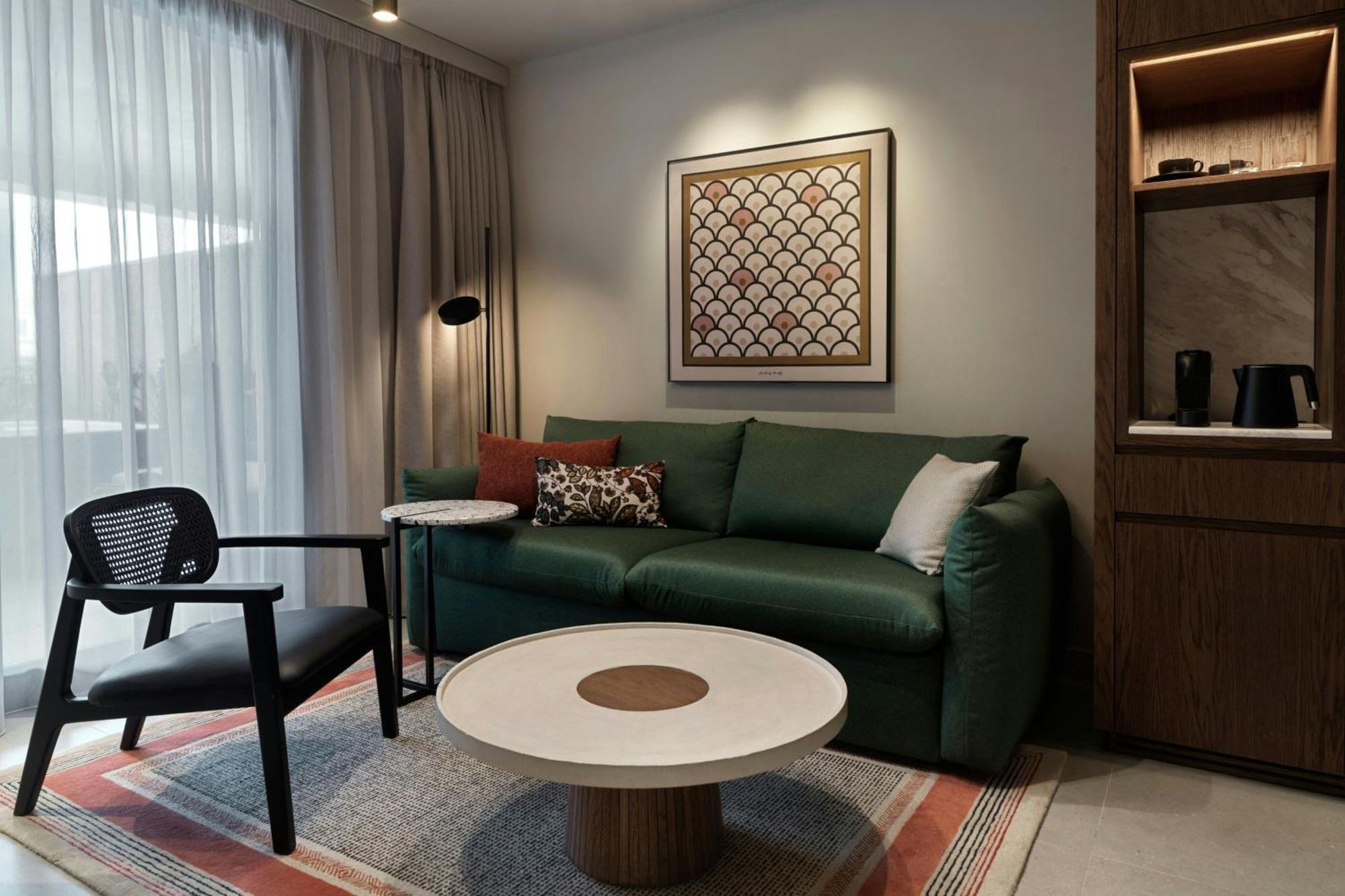 Monasty, Thessaloniki, Autograph Collection Hotel Exterior foto A living room at the hotel